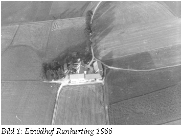 Textfeld:  
Bild 6: Ein�dhof Ranharting 1966
